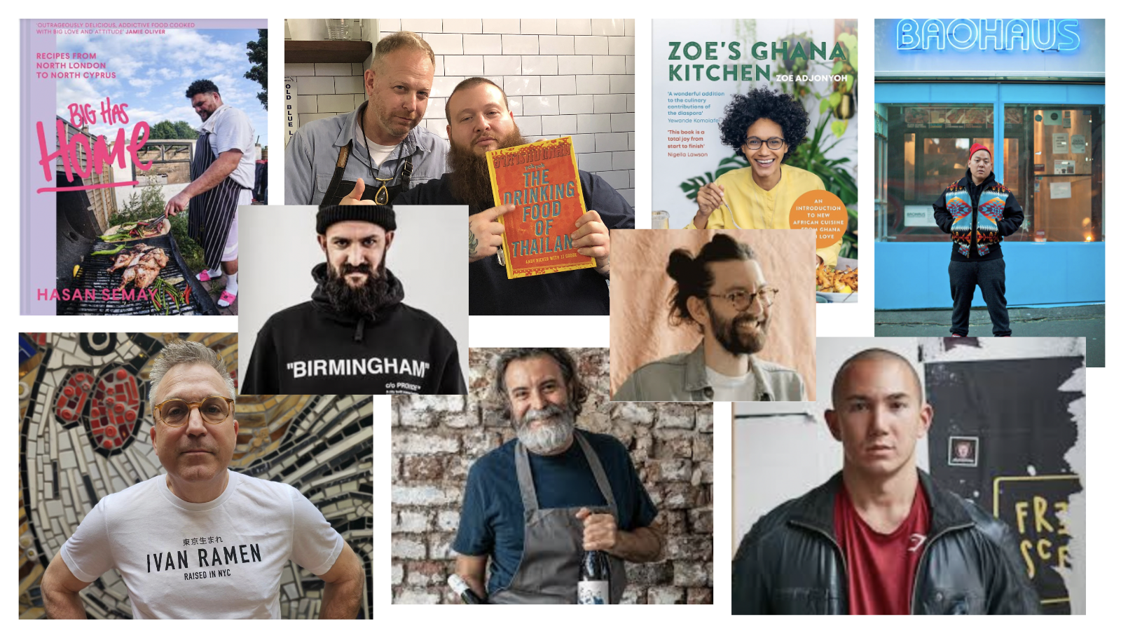 Chefs Mark Rush has collaborated with on hospitality concepts